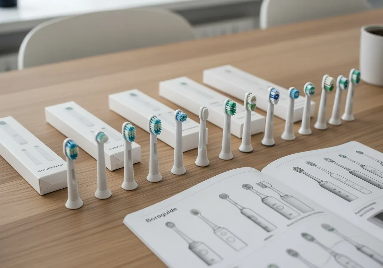 Borsthuvuden val byte kompatibilitet guide