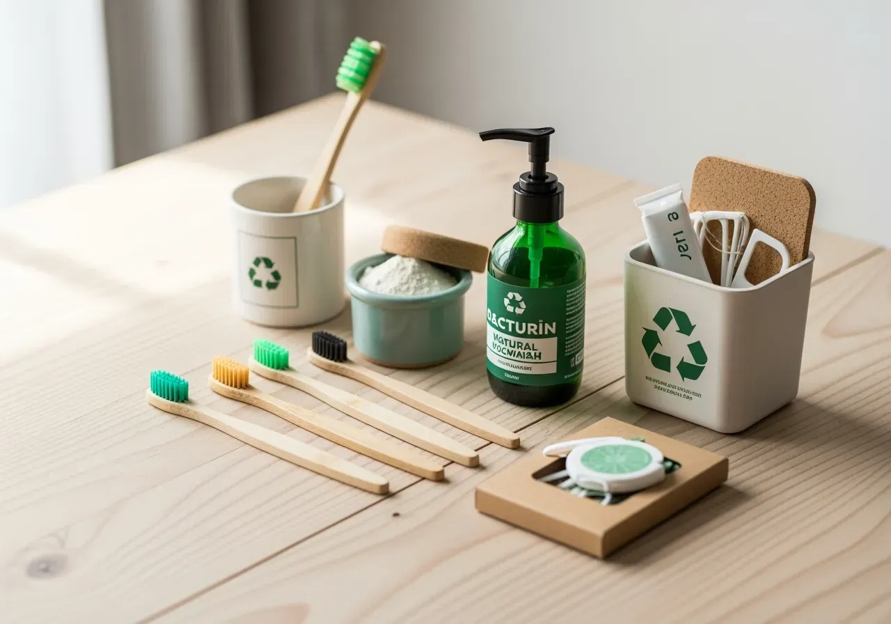 Hållbar munvård återvinning materialval