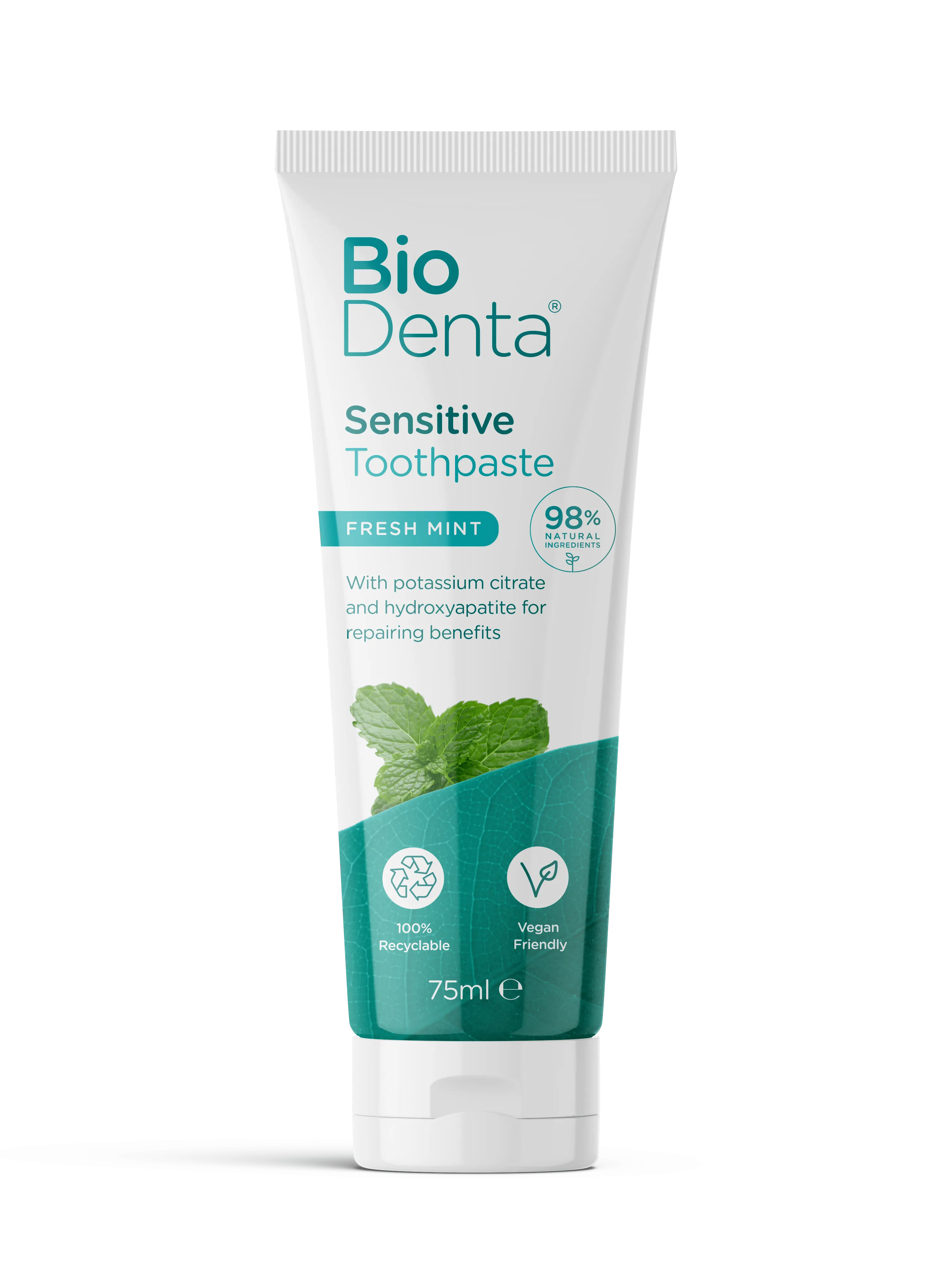 BioDenta™ SENSITIVE Toothpaste Fresh Mint 75 ml