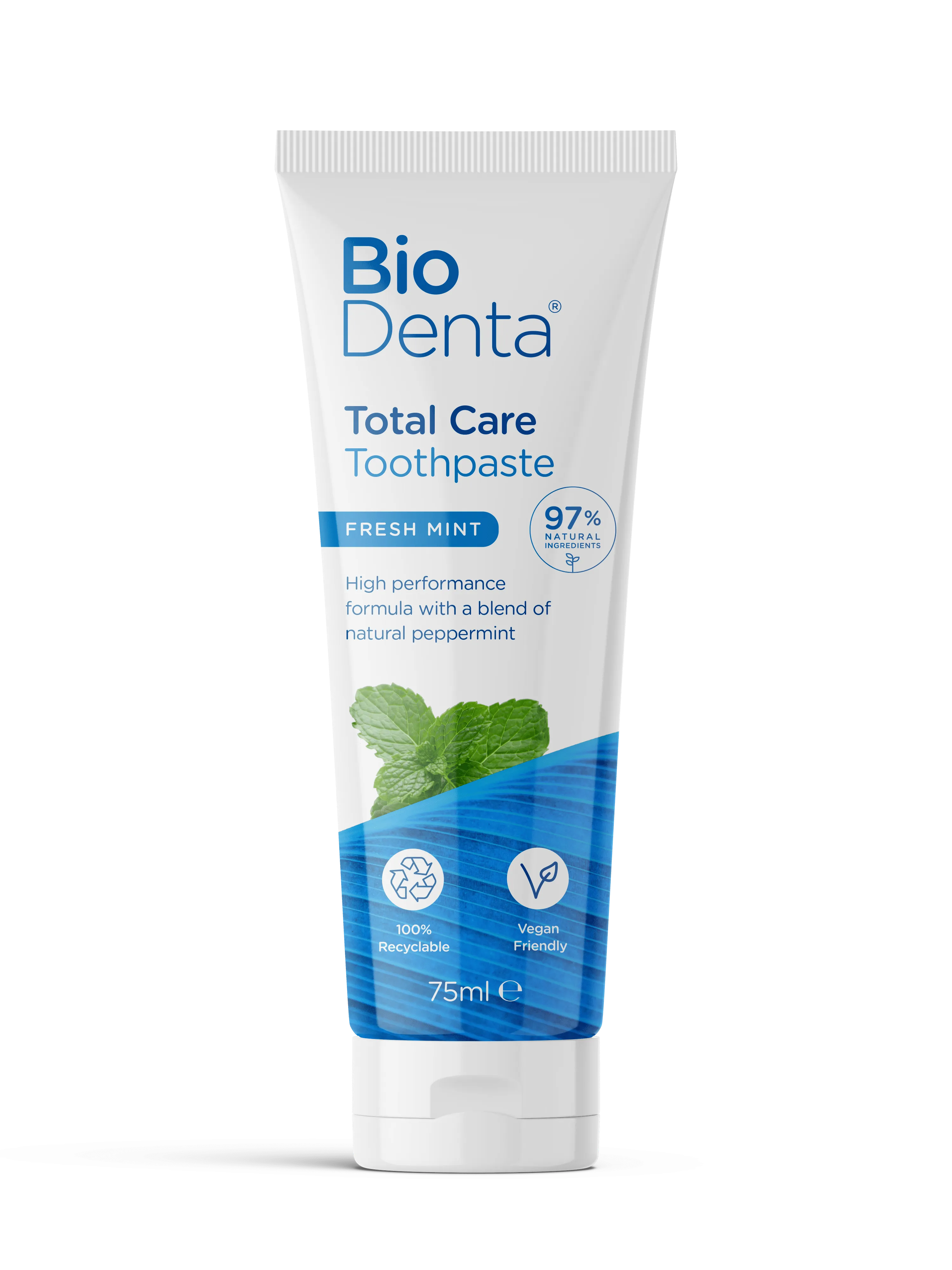 BioDenta™ TOTAL CARE Toothpaste, Fresh Mint 75ml