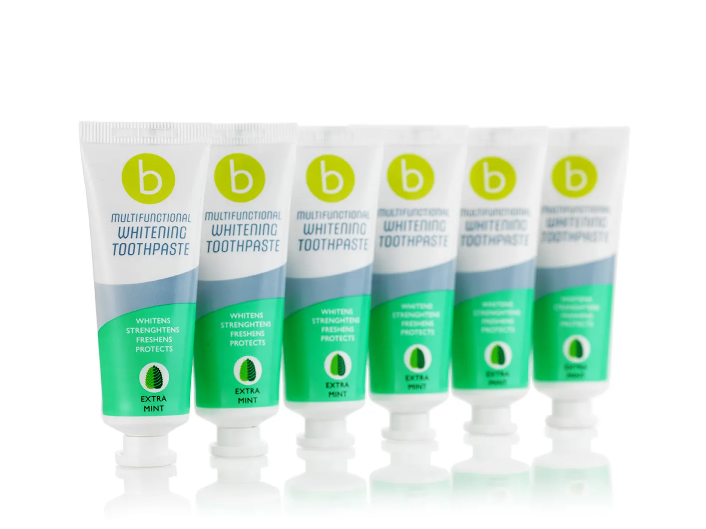 Multifunctional Whitening Tandkräm Extra Mint 75ml 6-pack