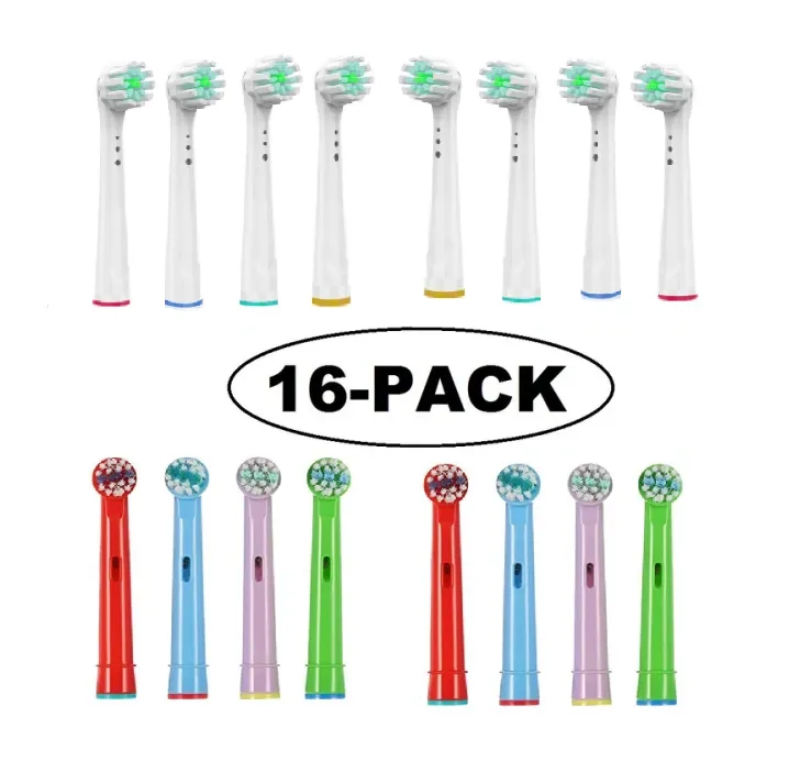 Oral-B kompatibla tandborsthuvuden 16 pack Mixpack V.2