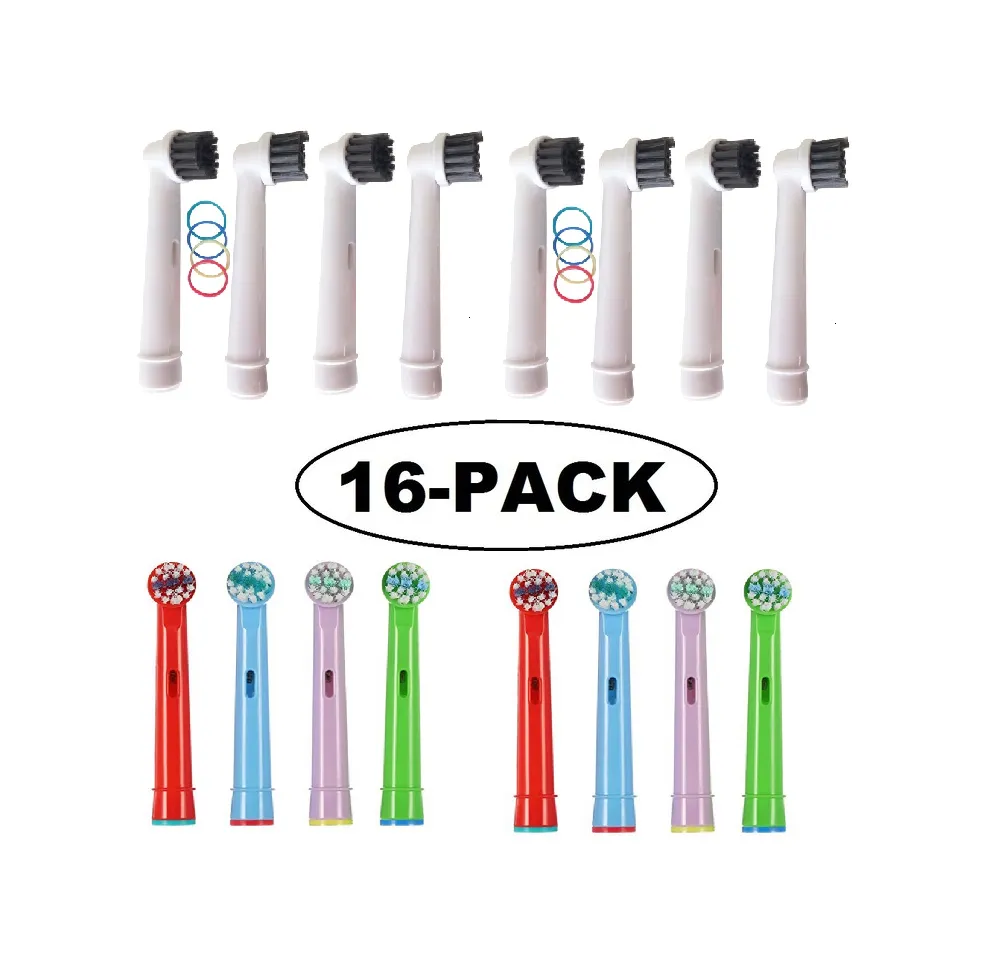 Oral-B kompatibla tandborsthuvuden 16 pack Mixpack V.3